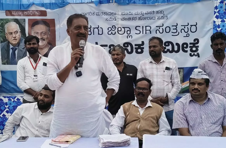 Prakash Raj demands immediate scrapping of SIR process