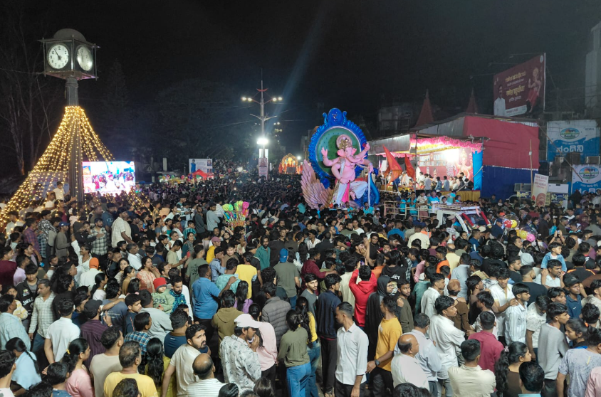 Lakhs converge for historic Belagavi Ganeshotsav immersion