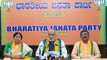 Karnataka BJP accuses Speaker Khader of graft
