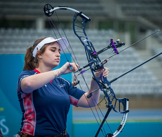 Ella Gibson supports Archery Premier League launch