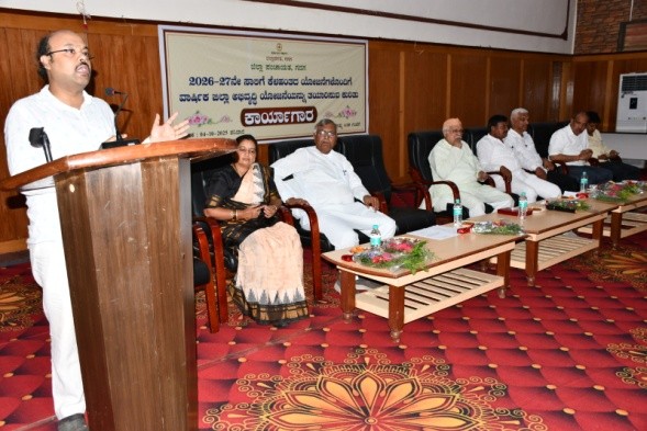 Annual Plan Helpful for Rural Development: MLC Yathindra