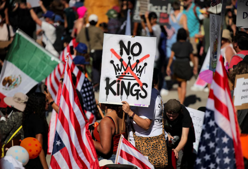 Thousands of ‘No Kings’ stir planned across US against Trump policies