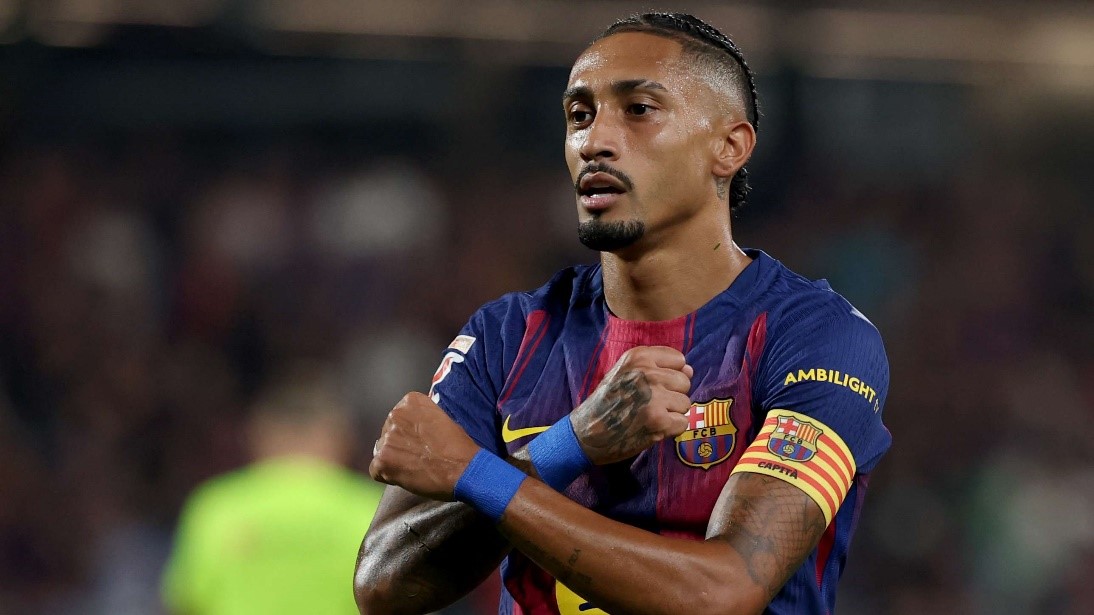 Raphinha injury blow to Barcelona title hopes