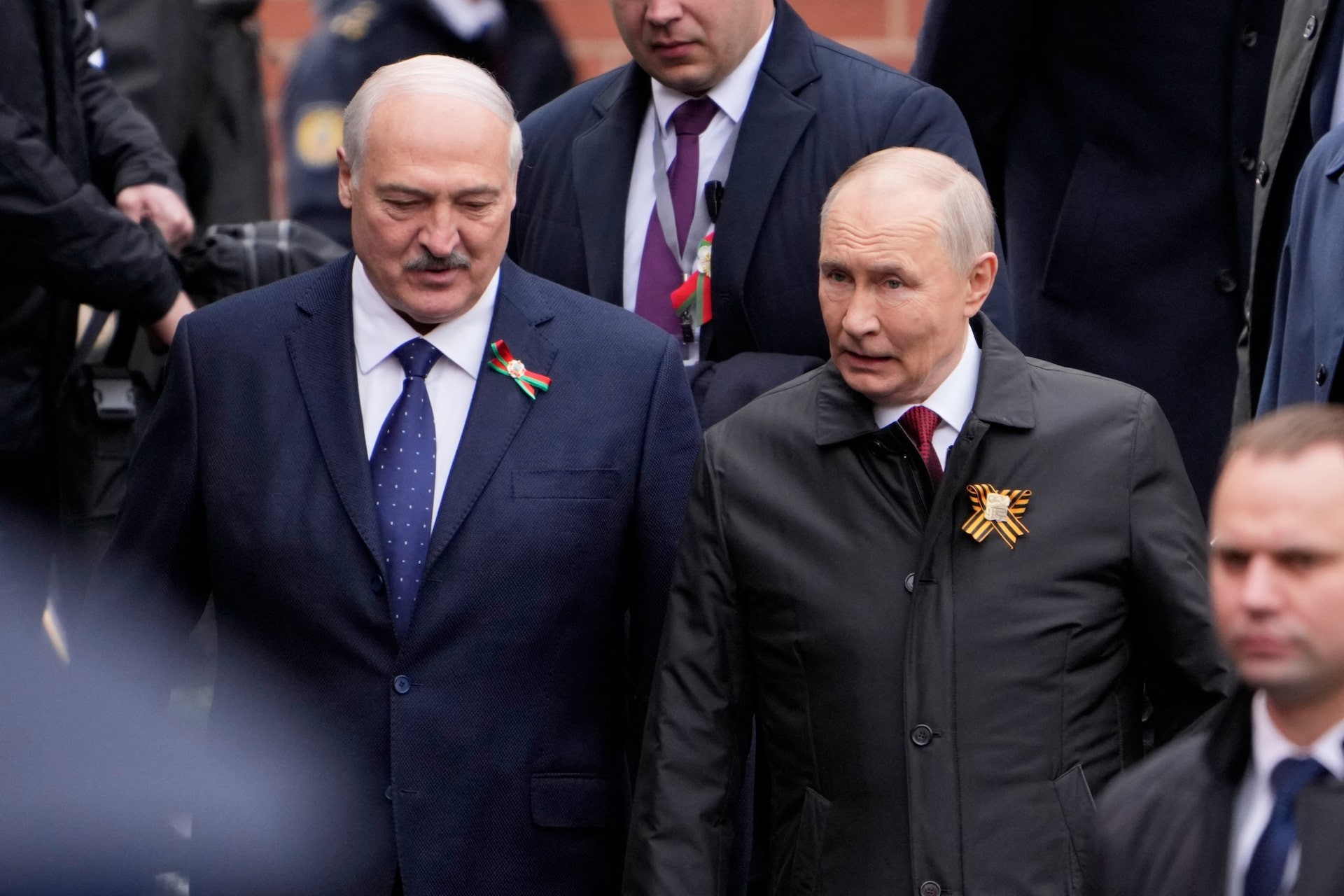Kremlin condemns Ukraine warning to Belarus leadership