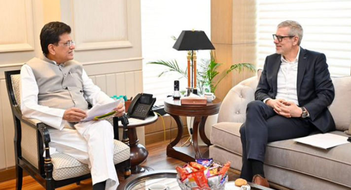 Goyal discusses Airbus India aerospace push