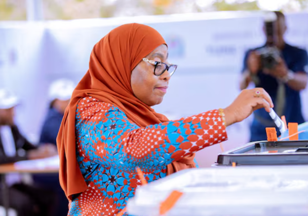 Samia Hassan sworn in as Tanzanian Prez for second term