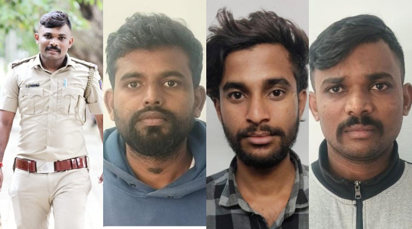Four held, fake PSI among extortion gang