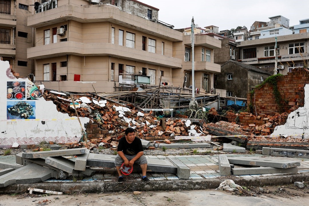 Monster typhoon batters east China