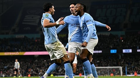 Man City brush aside Newcastle to reach League Cup final