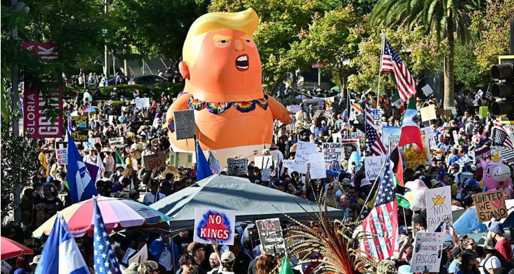 US cities witness massive ‘No Kings’ protests against Trump