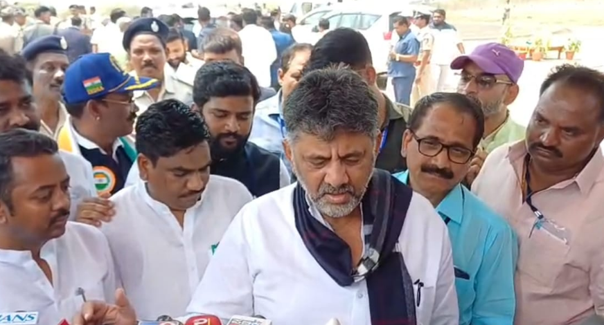 D.K Shivakumar Leads High-Level Talks On Karnataka Water Projects