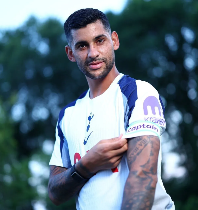 Cristian Romero named Tottenham captain after son’s exit