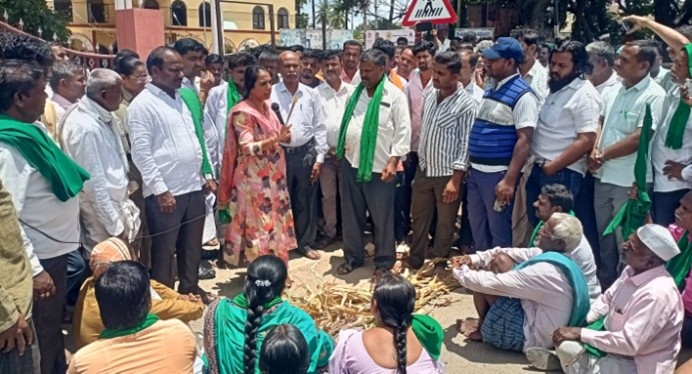 Farmers Protest for Fulfillment of Demands