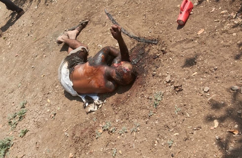 Elderly Man Murdered, Body Burnt