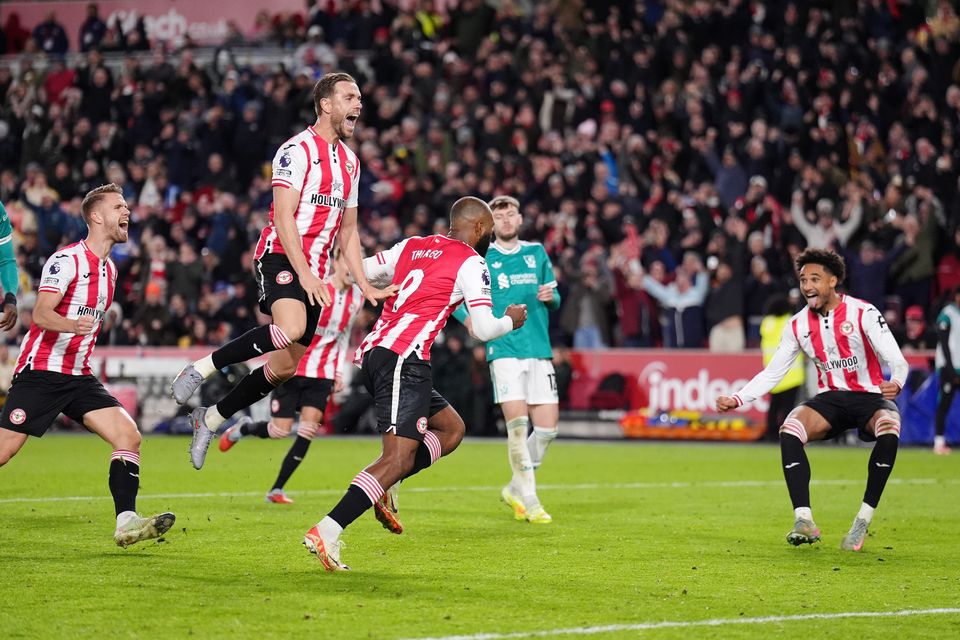 Liverpool Suffer Fourth Straight Premier League Defeat at Brentford