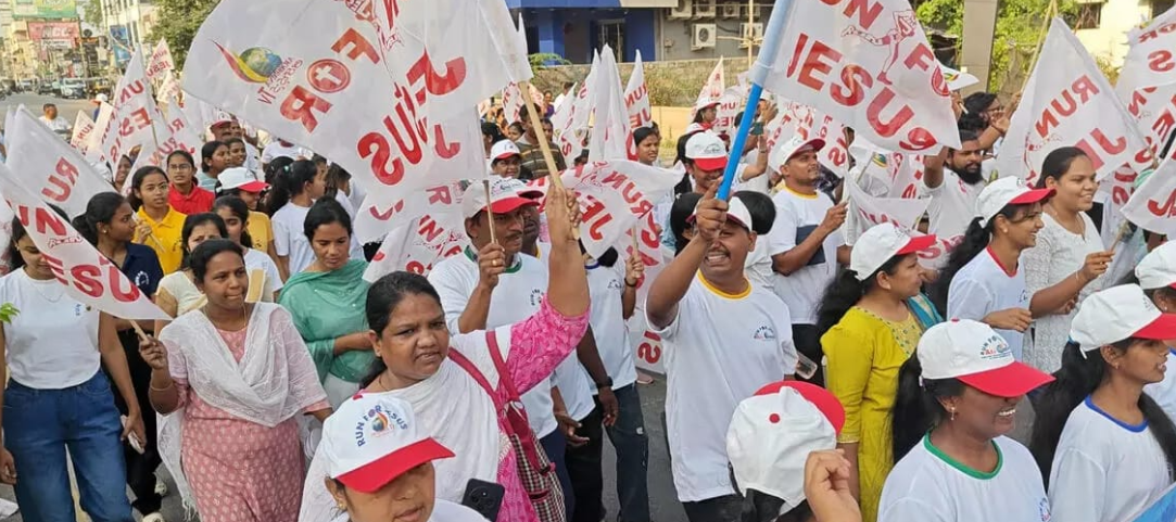 Christians organise ‘Run for Jesus’ rally for world peace