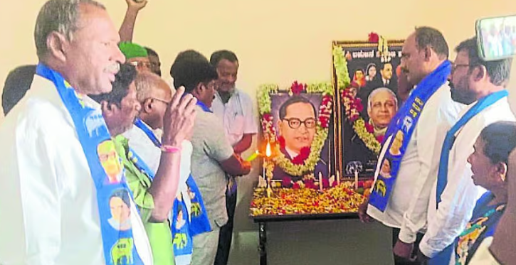 Kanshi Ram Jayanti Celebrated by BSP in Anekal