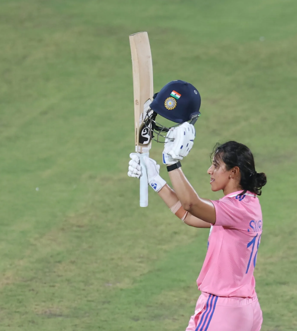 Mandhana continues to be on top