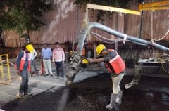 Potholes at Basaveshwara circle repaired promptly