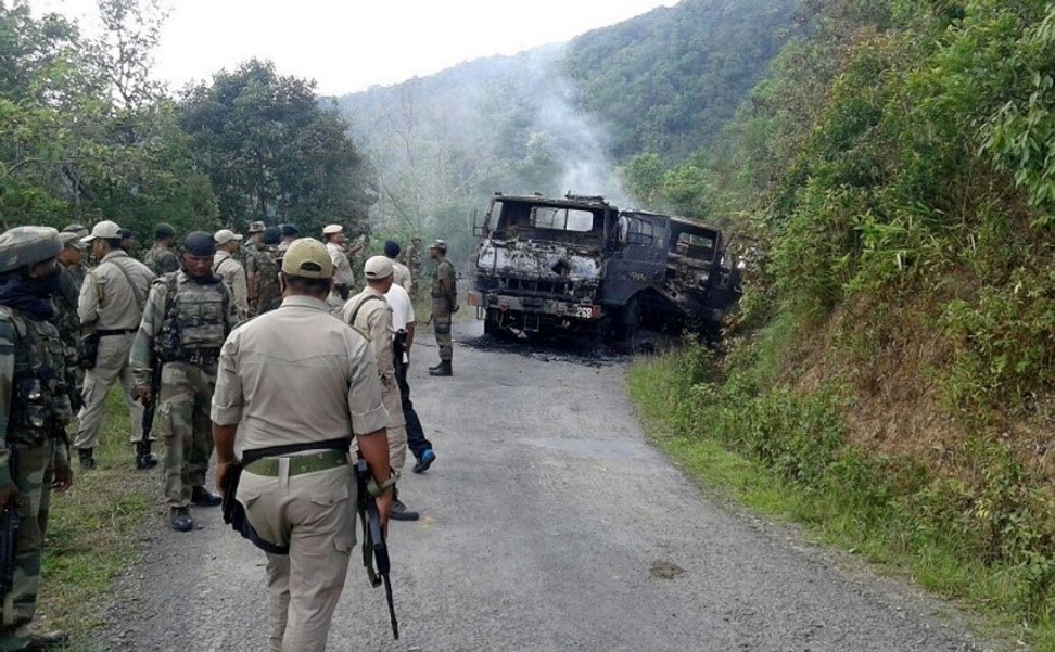 Protests erupt after Manipur Assam rifles attack