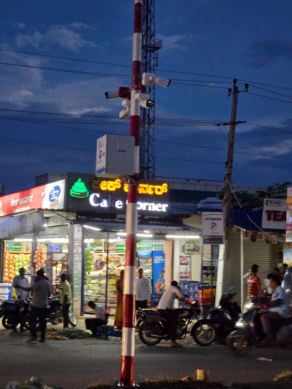 CCTV Cameras Installed on NH-173 in Sakharayapatna