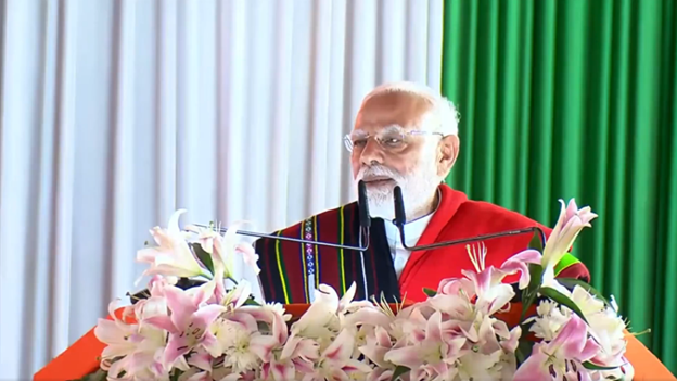 PM Modi Visits Manipur, Calls for Peace and Unveils Projects Worth ₹7,300-Cr