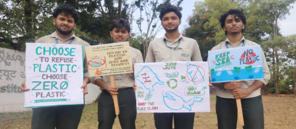 Zero Plastic Drive held at BIT campus