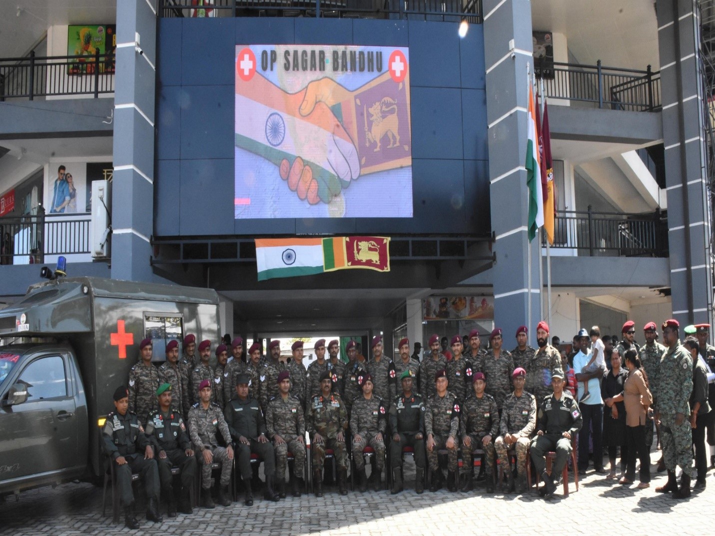 Indian Army Treats Over 1,250 in Sri Lanka
