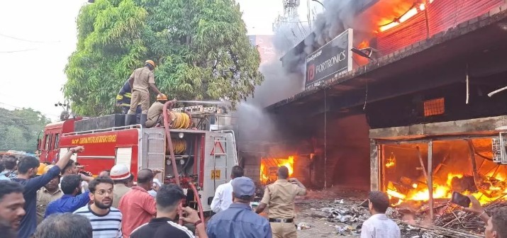 Late fire response sparks fury in Udupi