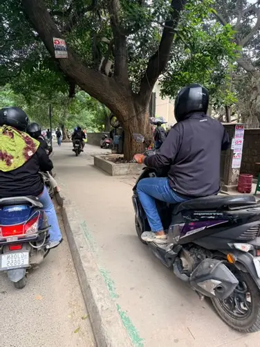 New bike line in city?