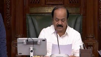 JCD Prabhakar elected TN Assembly speaker unopposed