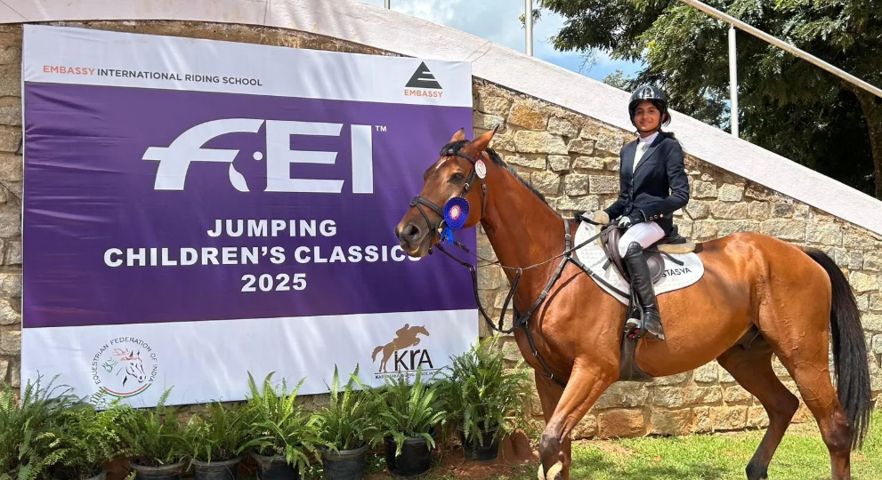 Stasya Pandya to represent India in FEI Children’s Classic