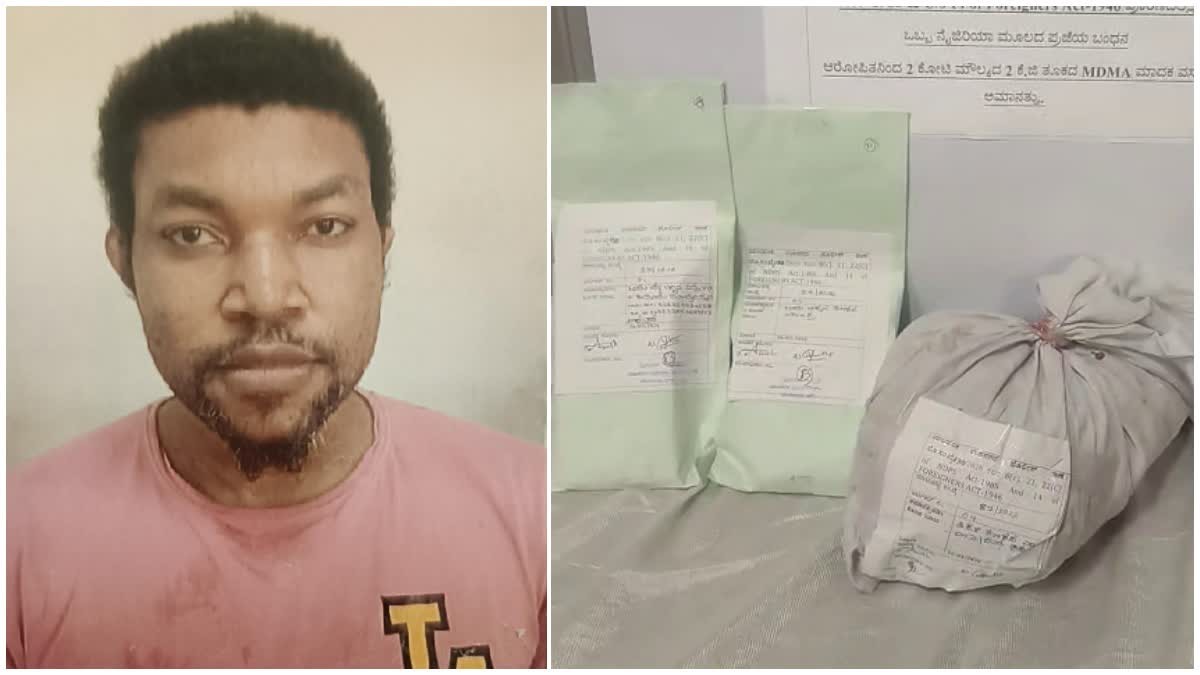 Nigerian national arrested for peddling drugs
