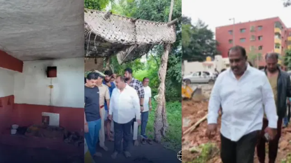 Ancient Muneshwara Idols Vandalized in Roopena Agrahara