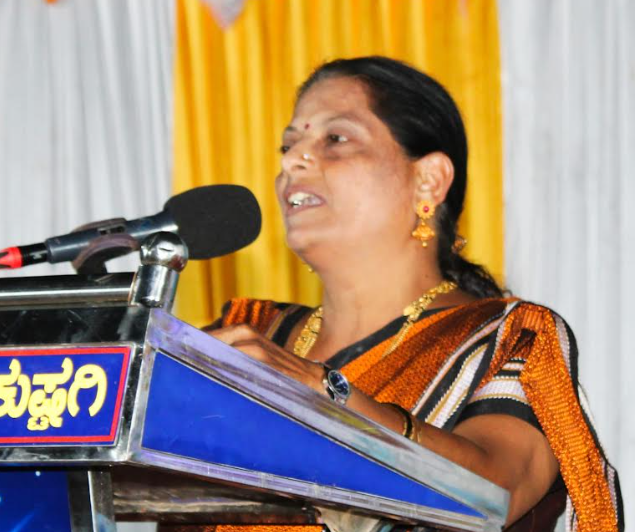 Dr Danamma says just society Through Sharan