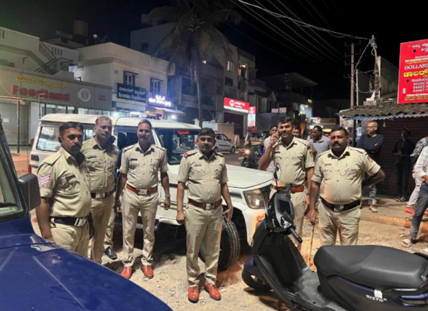 Police Conduct Extensive Foot Patrols and Area Domination Drives