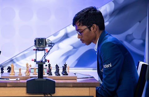 Praggnanandhaa Stuns Giri with Opening-Round Masterclass