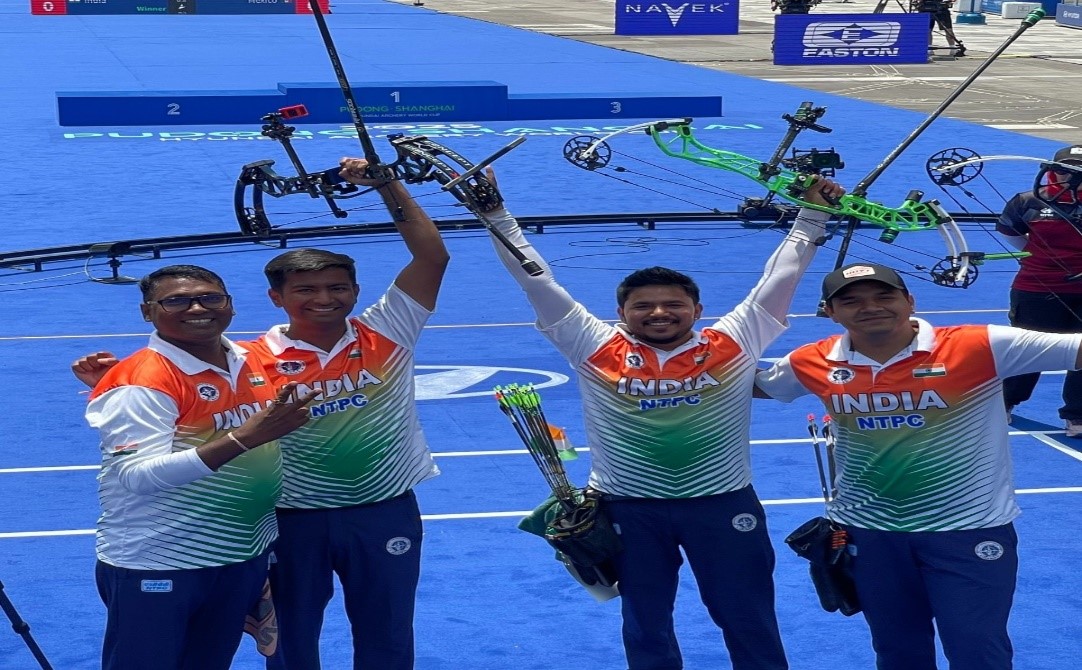 Indian Archers Dominate Asia Cup with Gold