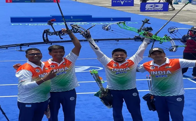 Indian Archers Dominate Asia Cup with Gold