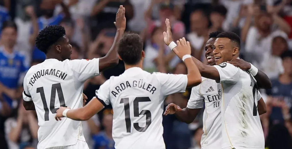 Mbappe scores penalty as Real Madrid win