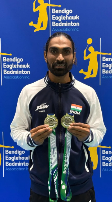 India dominates Australian Para Badminton International 2025