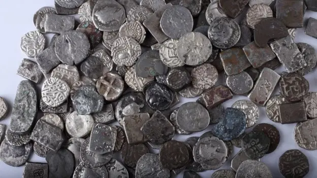 75 Silver Coins Found During UP House Demolition