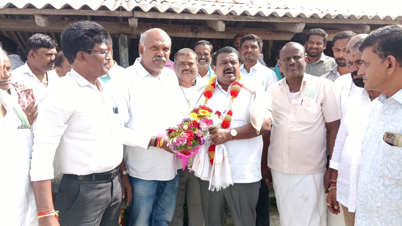 Hema water fills Tagadur lakes after long struggle