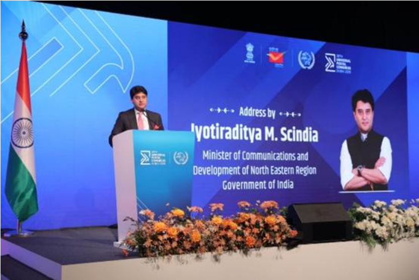 Scindia Unveils UPI–UPU Integration at Universal Postal Congress
