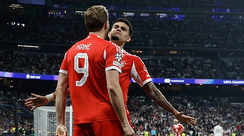 Bayern edge Real Madrid as Diaz, Kane strike in Champions League