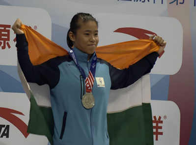 Roshibina Devi assures third successive Asian Games medal
