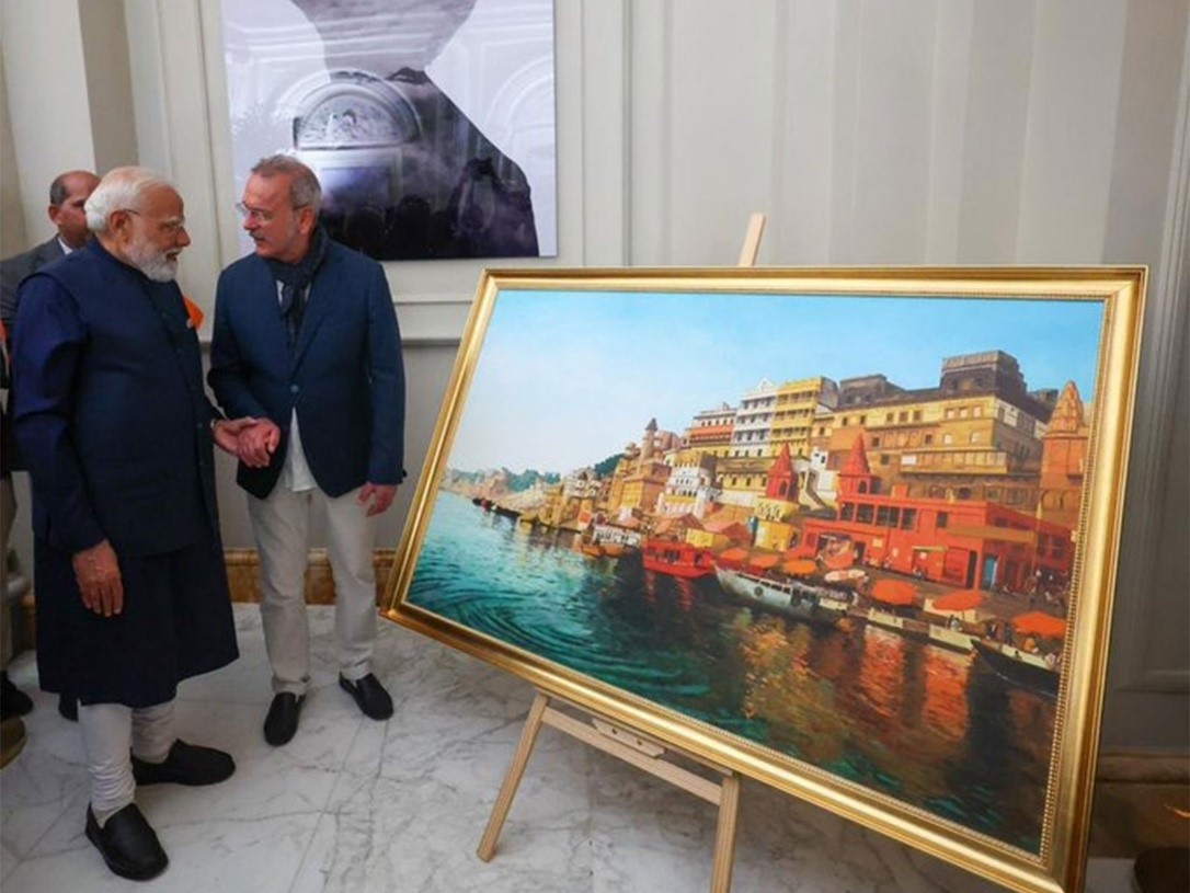 PM Modi celebrates ‘Kashi in Rome’ via Italian artist's masterpiece