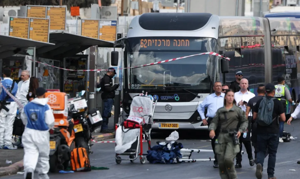 Six Dead, 11 Injured in Shooting at Jerusalem Bus Stop