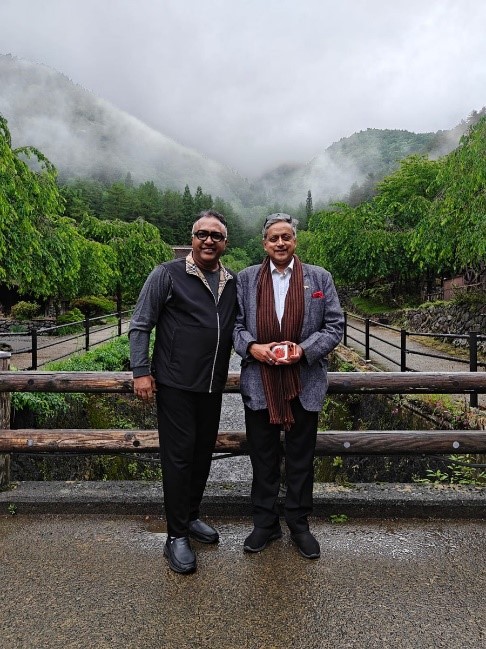 Tharoor, Raj Kumar address Japan Parliament
