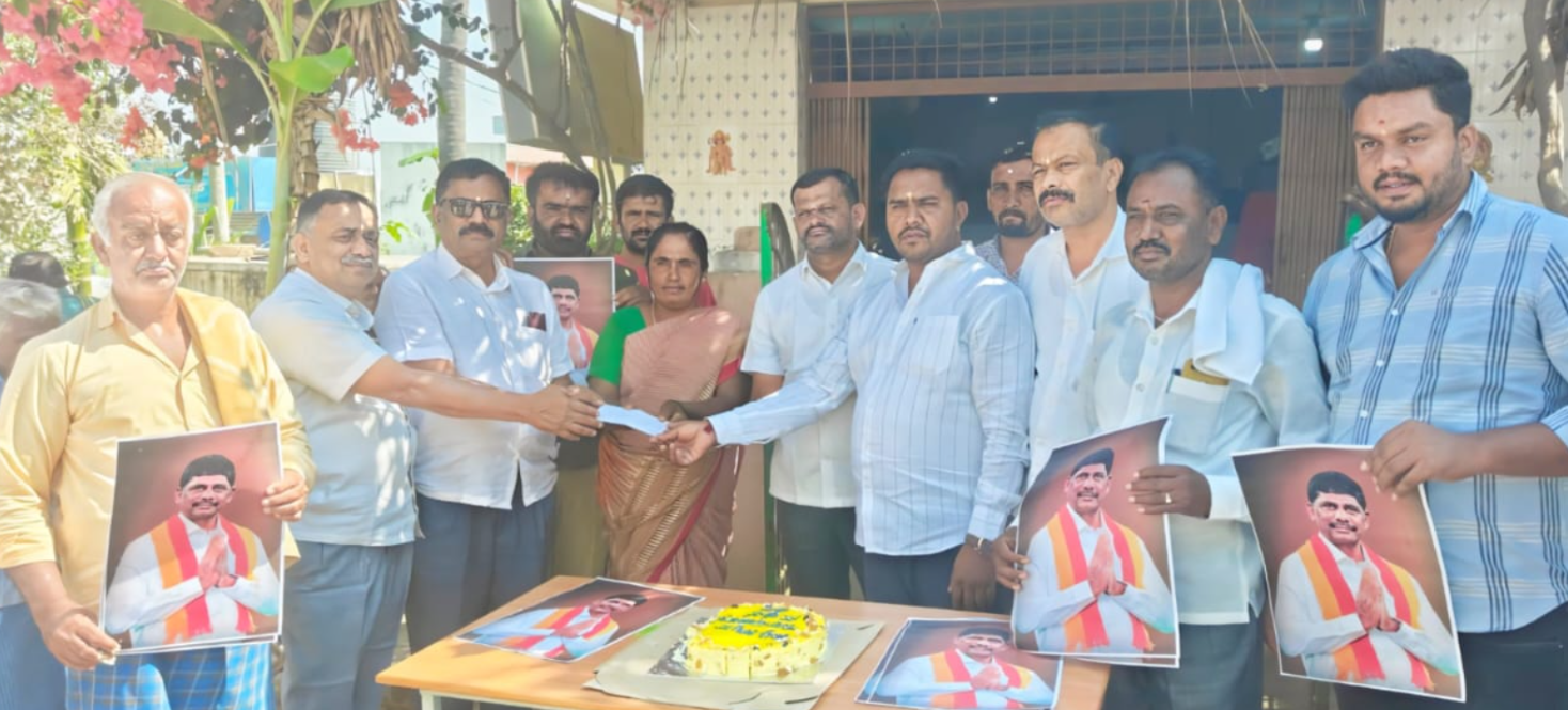 DK Suresh’s birthday marked with financial support to Anganwadi